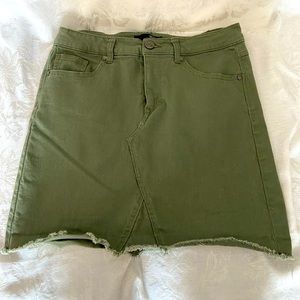 1988 Denim Mini Skirt SZ 10